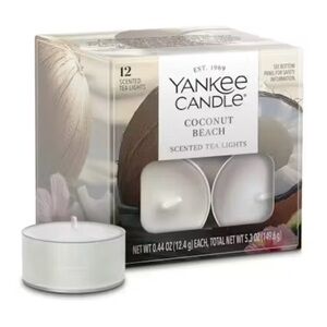 Yankee candle coconut beach tealights